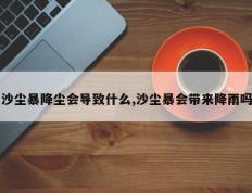 沙尘暴降尘会导致什么,沙尘暴会带来降雨吗