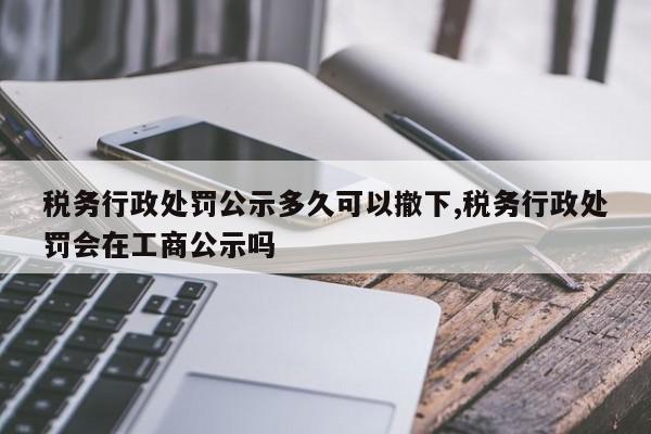 税务行政处罚公示多久可以撤下,税务行政处罚会在工商公示吗
